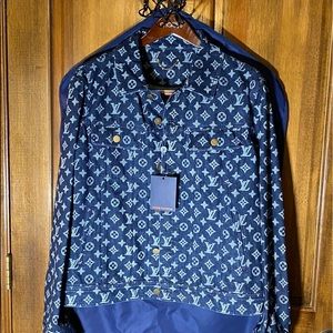 Louis Vuitton Kim Jones 2018 Monogram denim Jacket
